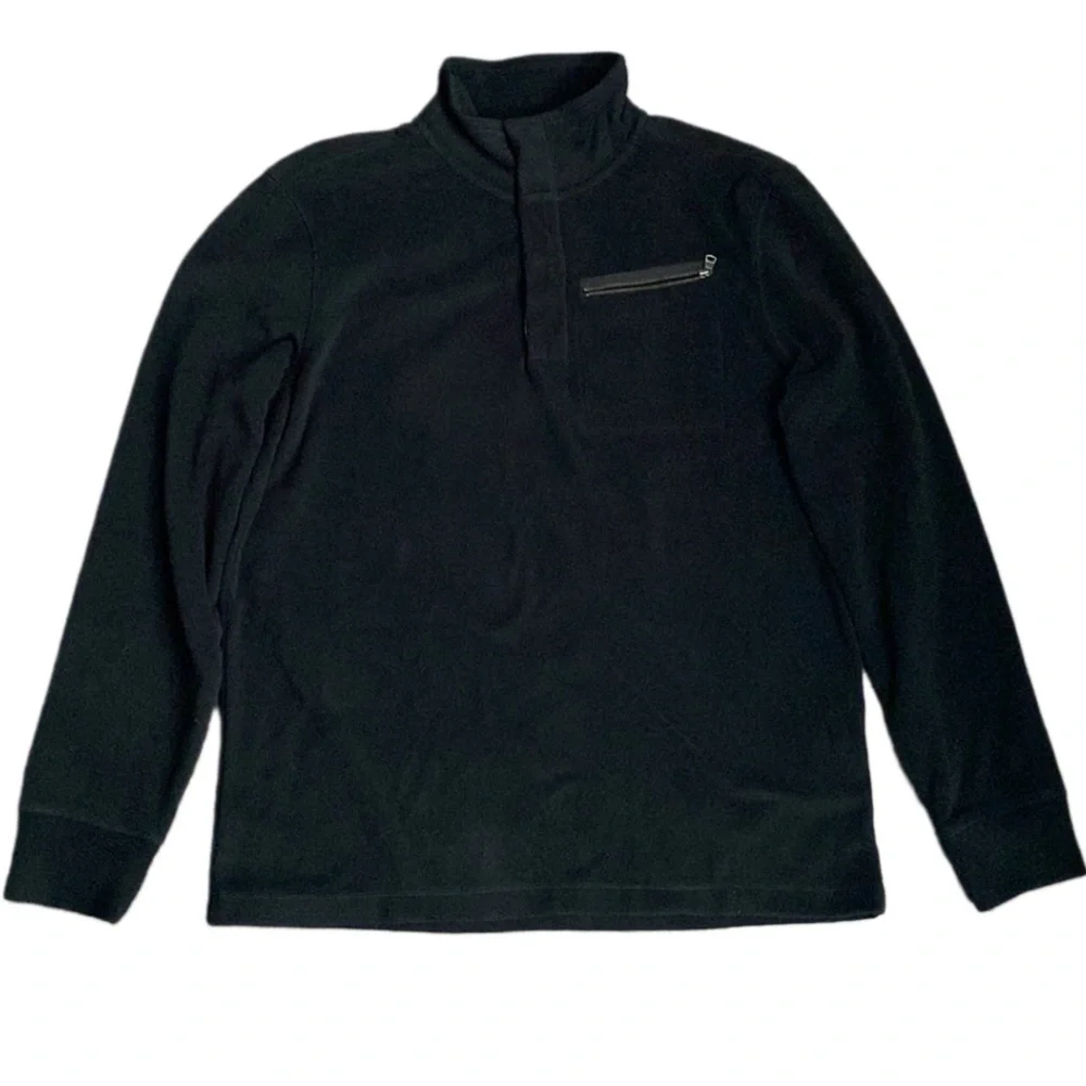 Banana Republic Men’s Fleece Quarter-Zip Sweatshirt Size L